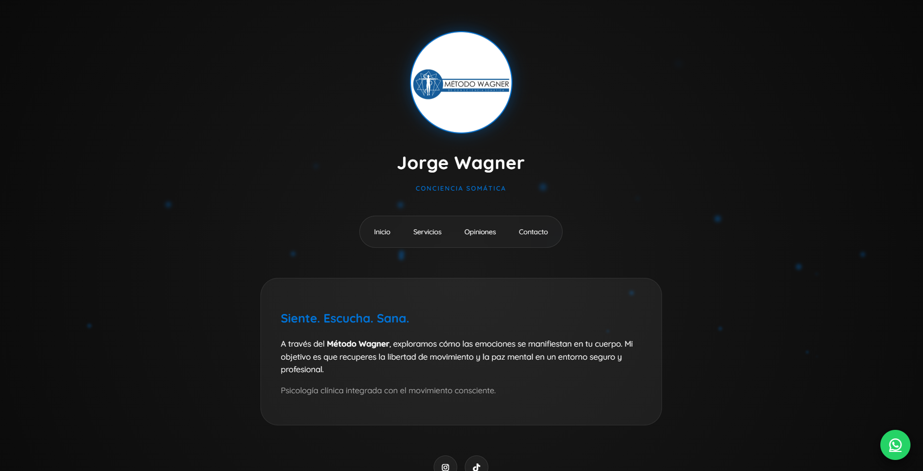 Sitio web de Jorge Wagner